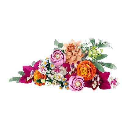 Lego Flower Plant Series 10342 Fendai Bouquet Recommended Ornaments for Men and Women Valentine's Day Gifts