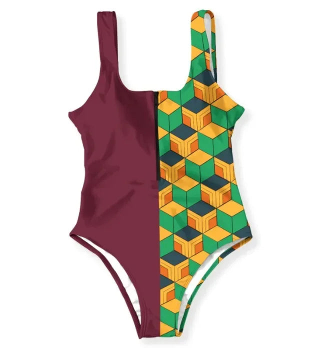 EtherealBe Tomioka Giyuu Cosplay Bikini Set