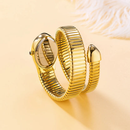 Top Brand MISSFOX Women's Watches New Quartz Snake Shape Simple Ladies Watch Fashion Unique Strap Waterproof Wristwatches