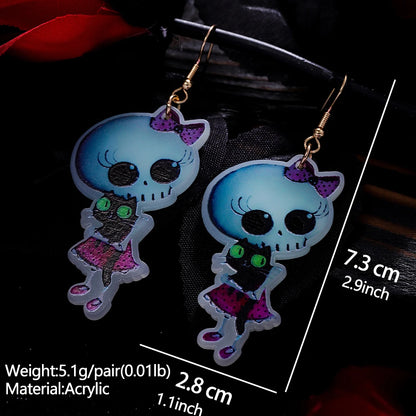 EtherealBe Halloween Earrings for Women - Spooky Styles