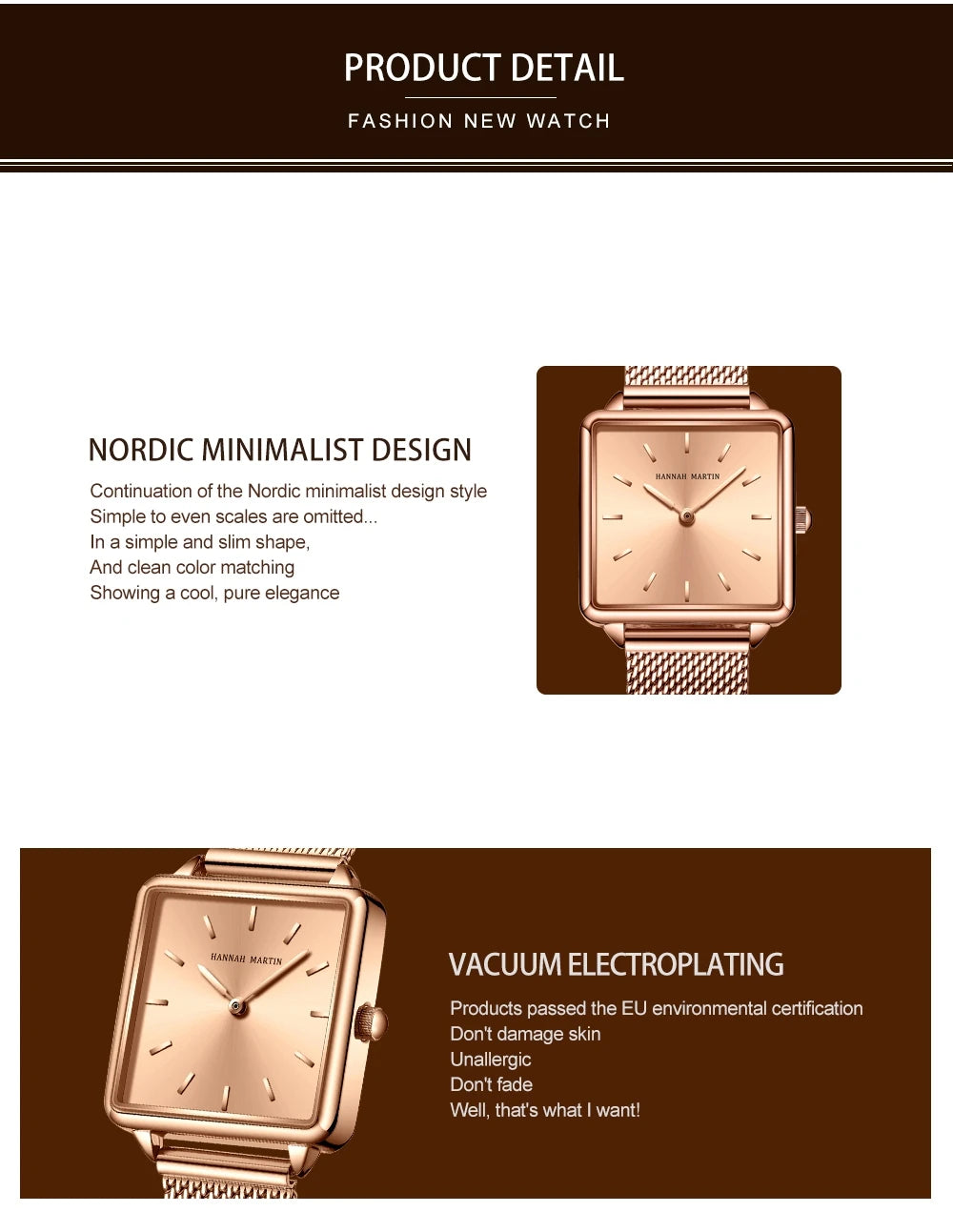 Simple Design Stainless Steel Strap Quartz Machine Core 3ATM Waterproof Wrist Watch Multifunctional Dropshipping Women's Watches