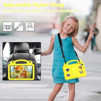 EVA Kids Love Case for TCL Tab 8 LE 2023 Tablet Shell For TCL Tab 8 2022 8.0 inch Model 9132G2 Kickstand Cover With Handle Strap