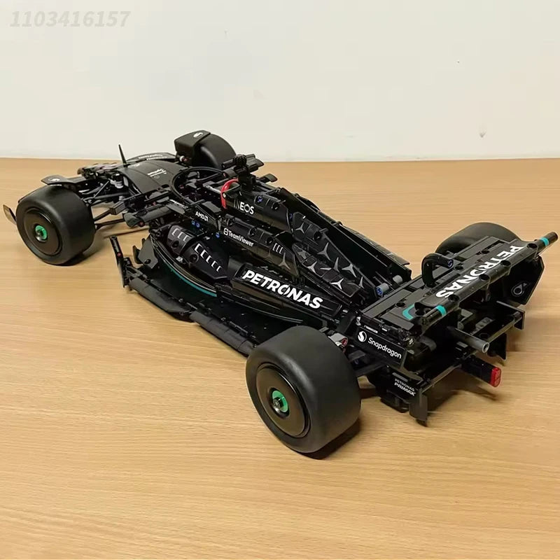 1642PCS Performance Superspeed Blocks W14 Super Racer Assembled Car Toy Children Birthday Christmas Gift Compatible with 42171