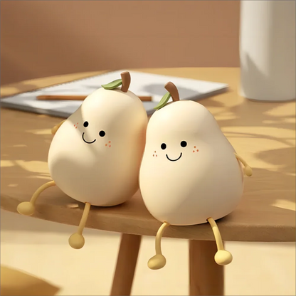 Night Light Cute Animal Panda Rabbit Duck Lovely Silicone Lamp Cloud Star Christmas Gift for Kids USB Recharge Warm Soft Light