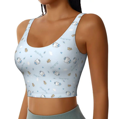 EtherealBe Hello Kitty Sports Bra for Women
