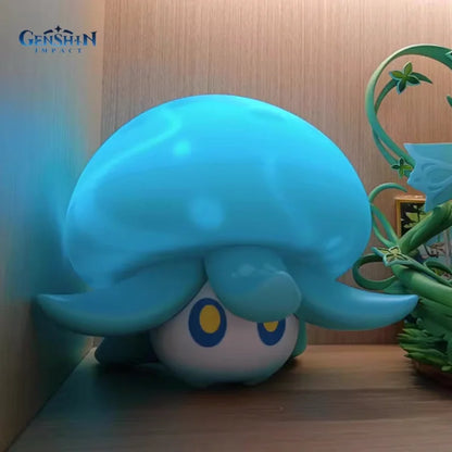 Genshin Impact Genuine Game Floating Water Mushroom Fungus Anime Character Night Light Children Bedside Lamp For Night Kids Gift
