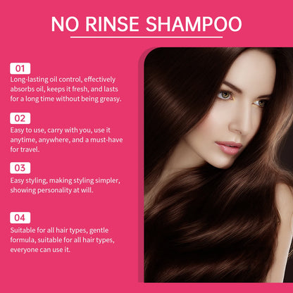 EELHOE No Wash Shampoo Fluffy Volumizing Dry Shampoo Free Air and Fluffy Spray Refreshing Oil Control Hair Care Styling Spray