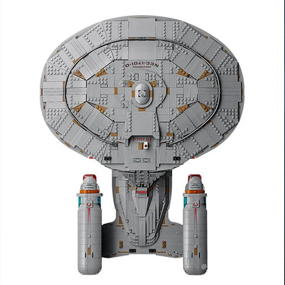 3600Pcs New Version Star Trek USS Enterprise NCC-1701-D Large Building Blocks Set Model Display Gift for Adults & Kids