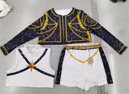 EtherealBe Kids Demon Hunter Cosplay Outfit for Girls