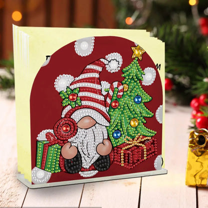1 piece/set DIY Christmas Diamond Art Tissue holder Acrylic napkin holder Craft Home office table Christmas gift
