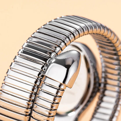 Top Brand MISSFOX Women's Watches New Quartz Snake Shape Simple Ladies Watch Fashion Unique Strap Waterproof Wristwatches