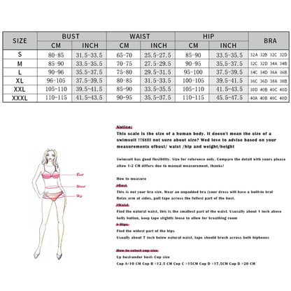 2024 New Sexy Low Waisted Bikini Set Swimsuit Female Swimwear Women Solid White Beachwear Bathing Suits Swimming Suit biquini