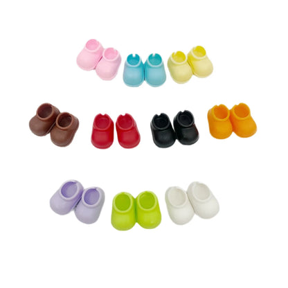 Mini Labubu Shoes Colorful Boots For 10cm Labubu V4 The Monsters Pin for Love Series Doll Clothes Accessories Ropa Labubu