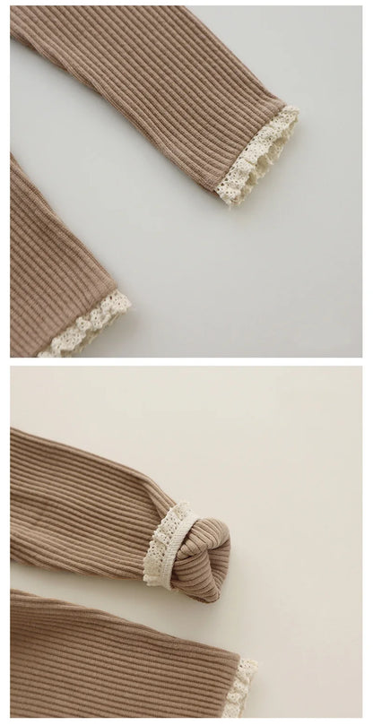 New Infant Patchwork Leggings Cotton Baby Long Pants Toddler Girl Leggings Baby Clothing Autumn Kids Trousers