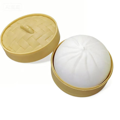 Simulation Flash Dumpling Pressure Ball Slow Rebound Soft Pinch Decompression Baozi  modeling stress relief toy birthday Gifts
