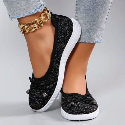 Spring new women's sports shoes, fashionable, breathable, lightweight, non-slip, wear-resistant, casual sports shoes, flat shoes