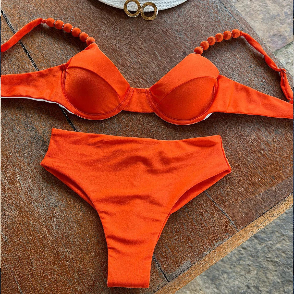 Sexy High Waist Bikini Swimsuit Brazilan Bikini Set Swimwear for Women High Leg Push Up Two Piece Bathing Suits Summer Female