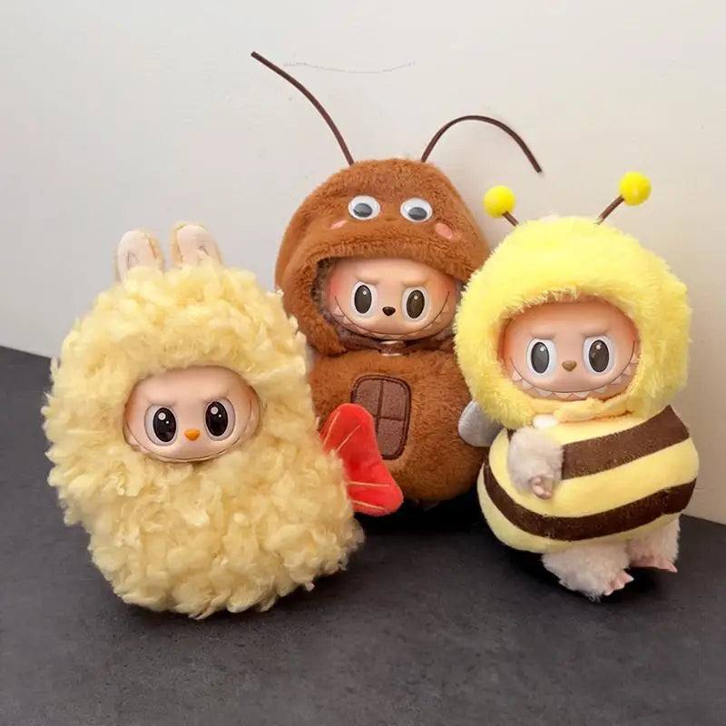 For Labubu Clothes Wacky Mart  Friend Shrimp Handmade Clothing Anime Peripheral Customization Accessories Labubu V1 V3