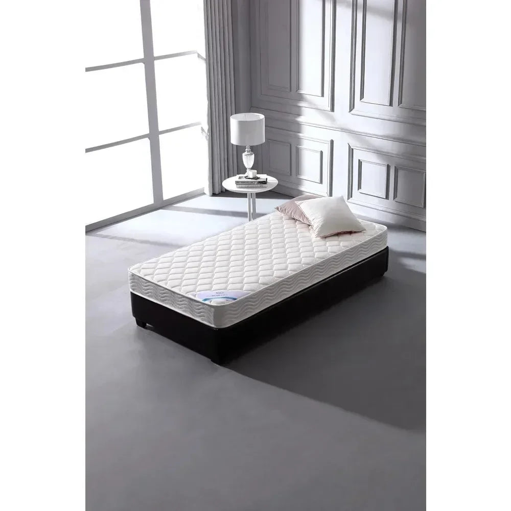 6-Inch Twin Size Spring Mattress (Twin) (furMattB3260Twin_Mint)
