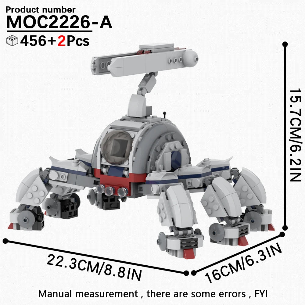 EtherealBe STEM gift for kids featuring a buildable robotic model with detailed design and multiple moving parts