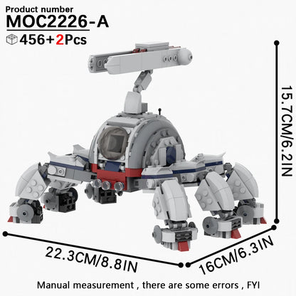 EtherealBe STEM gift for kids featuring a buildable robotic model with detailed design and multiple moving parts