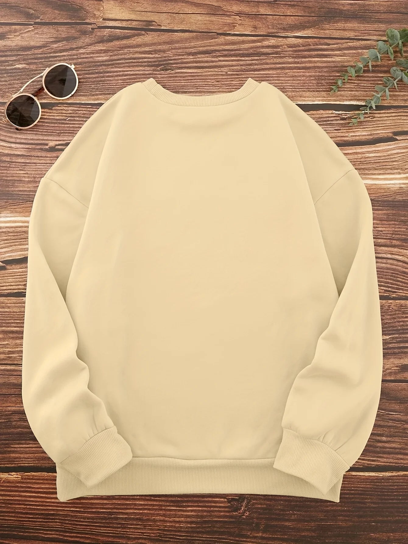 Spring Simply Style Women Sweatshirt Yes I'm Cold Letter Print Loose Sports Pullover Tops for Autumn