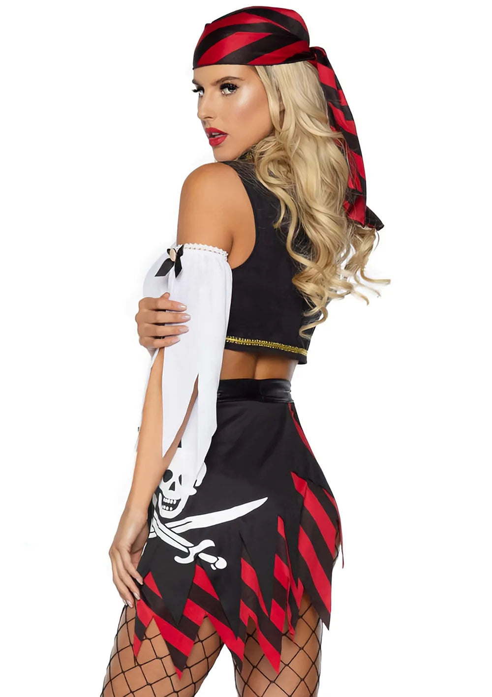Cosplay Pirate Skirt for Women Sexy Costumes Halloween Christmas Holiday Carnival Party Clothing Lady Bra Underwear Set Pant