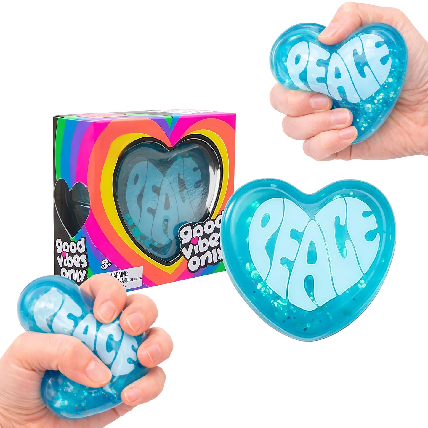 【In Stock】Needoh Heart Squishy Toy Blind Box Cute Heart Shape Stress Relief Soft Slow Rebound Fun Portable Toy Surprise Toy Gift