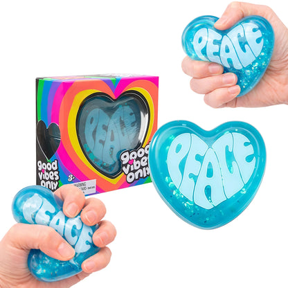 【In Stock】Needoh Heart Squishy Toy Blind Box Cute Heart Shape Stress Relief Soft Slow Rebound Fun Portable Toy Surprise Toy Gift