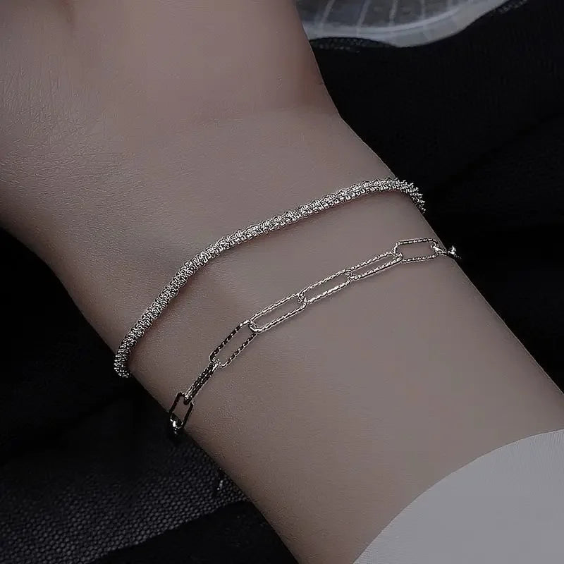 925 Sterling Silver Romantic Bracelet Necklaces For Women Fashion Designer Party Wedding Accessories Jewelry Sets Christmas Gift