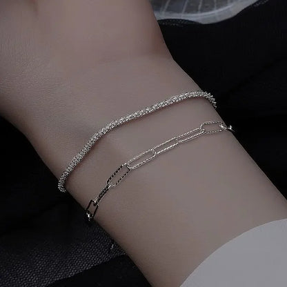 925 Sterling Silver Romantic Bracelet Necklaces For Women Fashion Designer Party Wedding Accessories Jewelry Sets Christmas Gift