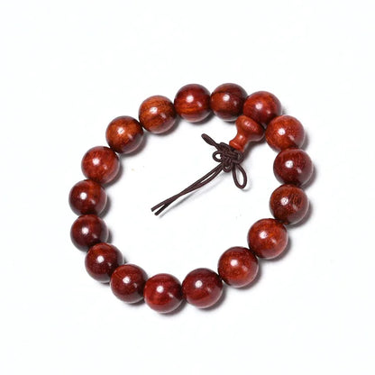 African Lobular Red Sandalwood Beads Zambia Red Sandalwood Hand String 8mm 108 Rosary Beads Men's and Women's Bracelet Wholesale