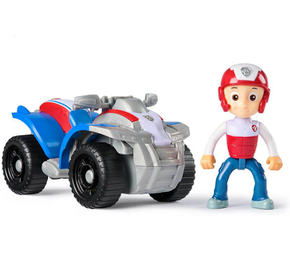 Original Paw Patrol Rex’s Dinosaur Rescue Vehicle with Collectible Action Figure Anime Doll Kids Toy Birthday Christmas Gift