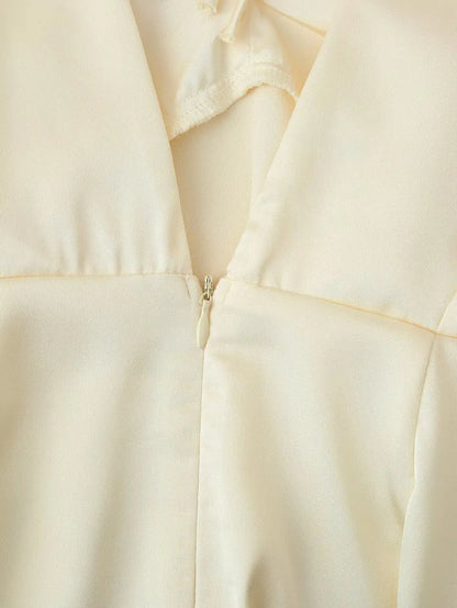 Women's Clothing Fashion Versatile Design Sense Niche Lazy Style Spice Girl Age-reducing Dress Feather Trim Skirt