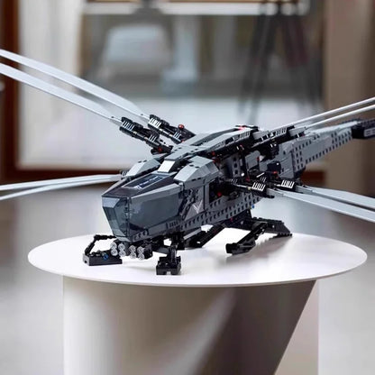 1369PCS Dune Atreides Royal Ornithopter Model Building Blocks Compatible with 10327 Creative Aircraft Bricks Toys for Kids Gifts