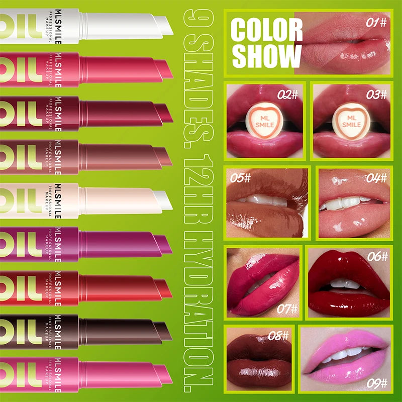 EtherealBe Hydrating Jelly Lip Gloss in 9 shades with 12-hour hydration for vibrant lips
