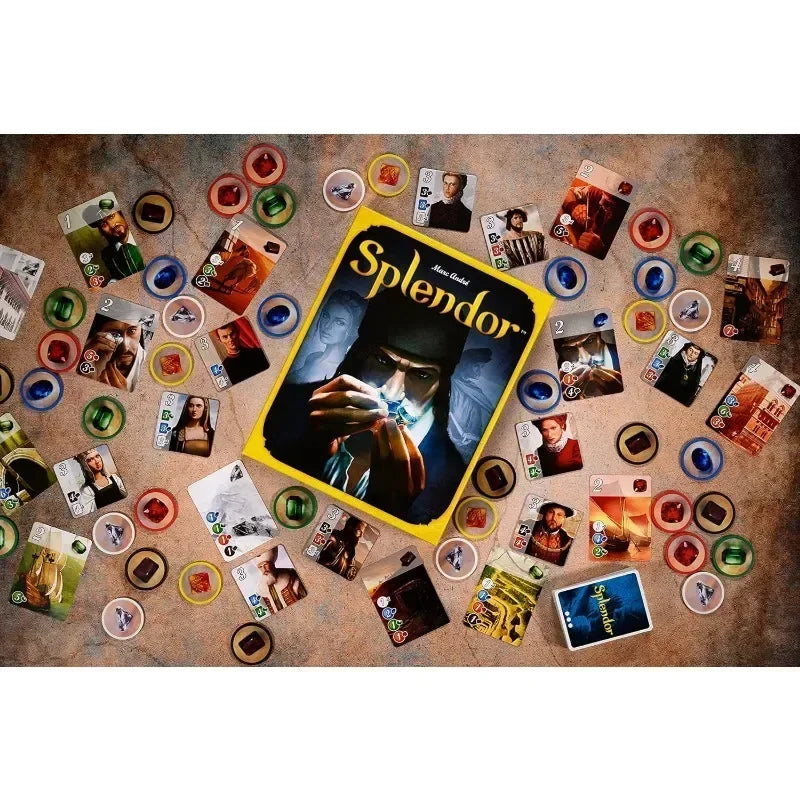 Space Cowboys Splendor Board Game Marvel-Duel  Board Game Jewel Pad English Battle Party Friends Party Role Play Game Collection