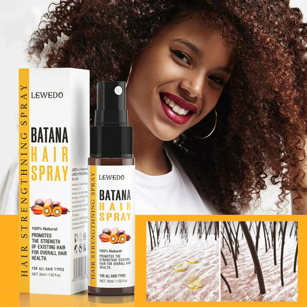 50ML African Hair Growth Oil 100% Pure Batana Hair Growth Mask Butter Anti Hair Loss Break Black Hair Regrowth Treatment