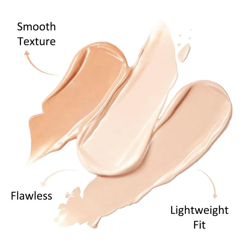 EELHOE 3color Concealer Conceal Redness Dark Circles No Creasing No Separation Full Cover Moisturizing Brightens Skin Concealer