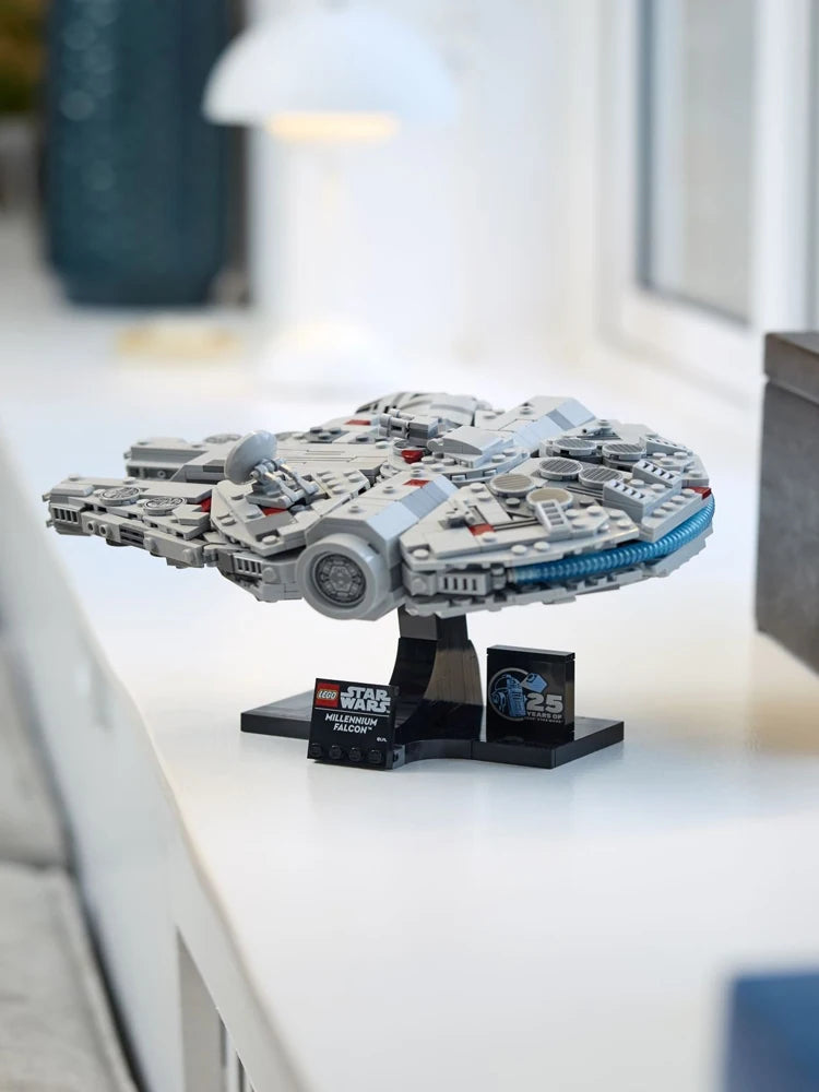 LEGO 75375 Star Wars: A New Hope Millennium Falcon 25th Anniversary Buildable Starship Model