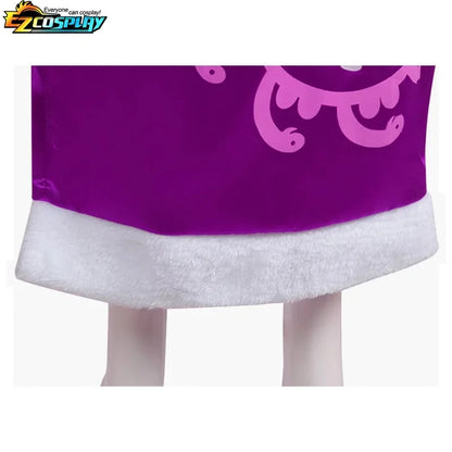 Boa Hancock Cosplay Costume Anime Kimono Purple Dress Cheongsam Cloak Women Halloween  Fancy Dress Cheongsam Uniform Suits