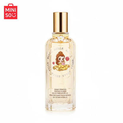 MINISO & DISNEY BELLE Women Perfume Original Luxury Floral Fragrance For Woman Spray 60ML Girl Birthday Present Children Gift