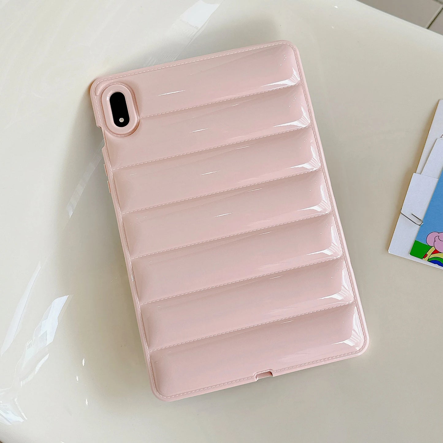 Candy Color Tablet Case For Samsung Tab S9 FE A9 Plus S8 S7 A8 A7 S6 Lite Case Funda Sleeve Shockproof Soft Silicone Cover