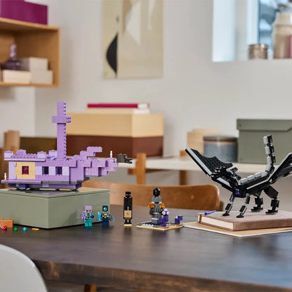 LEGO 21264 Minecraft Der Enderdrache und das Endschiff Toy