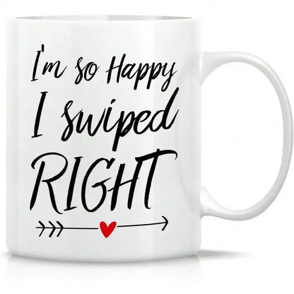 Fun Couples Mug, Girlfriend Mug, Boyfriend Mug, 11 oz Ceramic Coffee, Fun Birthday and Christmas Gift Inspiration