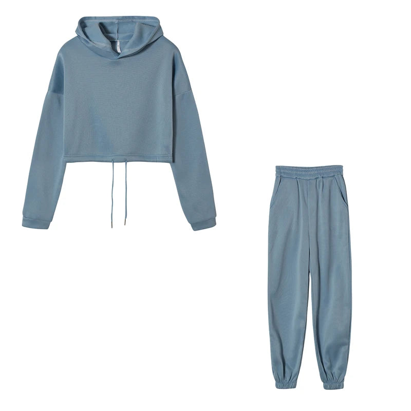 EtherealBe Trendy Women's Hoodie and Joggers Set