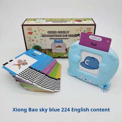 English digital camera children's educational enlightenment early learning machine children's intelligence development toy card