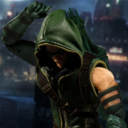 Hot toys Marvel DC Anime Superheroes Green Arrow Oliver Queen joint Movable Action Figure Collectible Model Toy Figures gifts