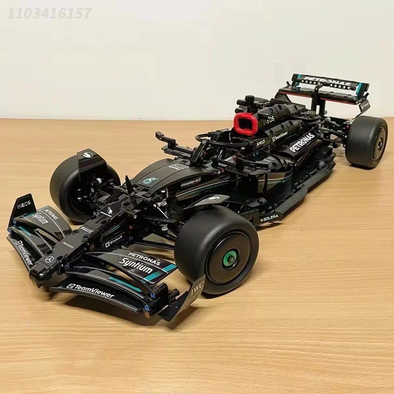 1642PCS Performance Superspeed Blocks W14 Super Racer Assembled Car Toy Children Birthday Christmas Gift Compatible with 42171