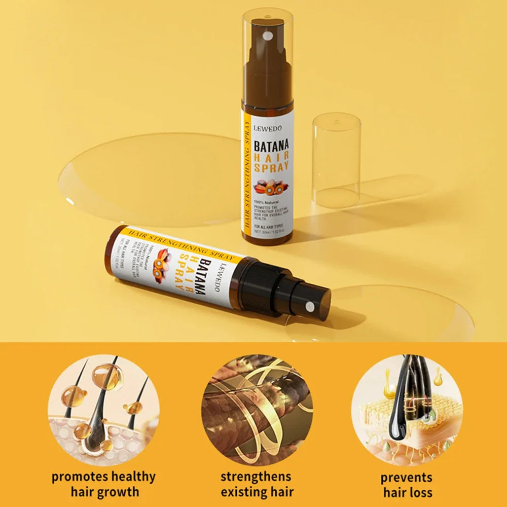 50ML African Hair Growth Oil 100% Pure Batana Hair Growth Mask Butter Anti Hair Loss Break Black Hair Regrowth Treatment